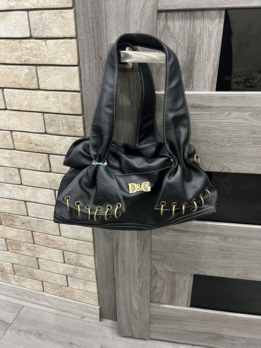 Стільна чорна сумка Dior