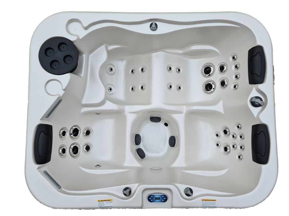 Spa ogrodowe,  wanna z hydromasażem, beczka