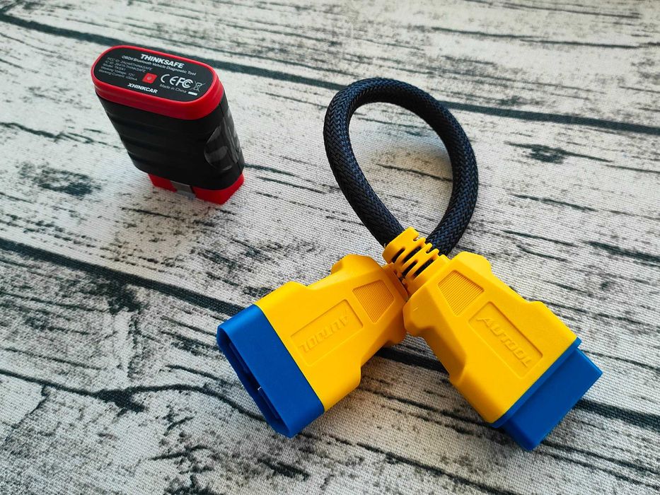 Подовжувач OBD2 Thinkcar 36 и 60 см кабель ELM327 удлинитель Thinkdiag