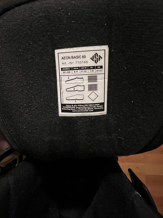 Patins  USD Aeon Agressivo Tamanho 41/42 (Como Novos)