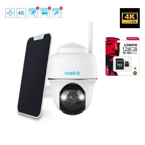 Kamera WIFI obrotowa 8Mpx z Reolink Argus w jakości 4K + karta 128GB