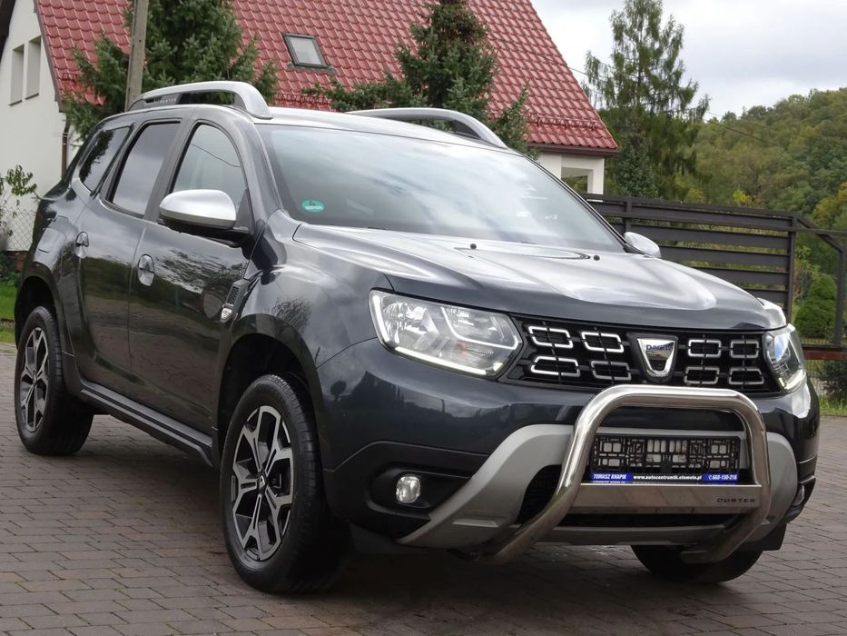 Dacia Duster Bogata wersja Prestige Kamera 360 Navi Ledy Niski przebieg