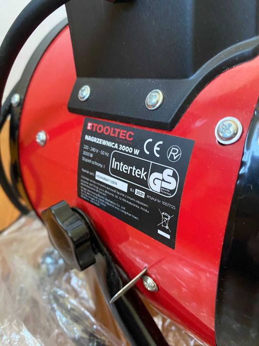 Nagrzewnica elektryczna Tooltec 3000 W