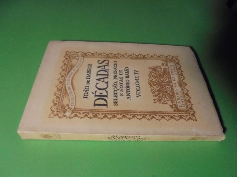 Baião (António); João de Barros - Décadas - Volume IV