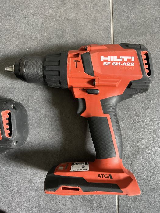 Безщітковий Акум. Шуруповерт Hilti SF6-A22, ударний SF6H-A22
