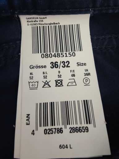 Джинсы (chino Atelier Gardeur Germany w36 stretch navy.