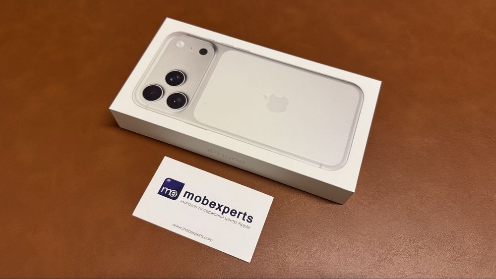 Apple iPhone 17 Pro Max Silver 256GB monobank a•bank ПУМБ Privat
