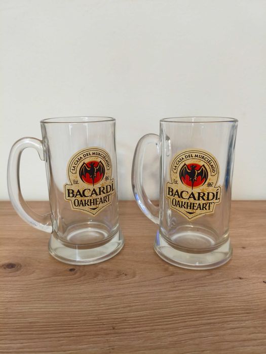 Kufel BACARDI zestaw 2szt