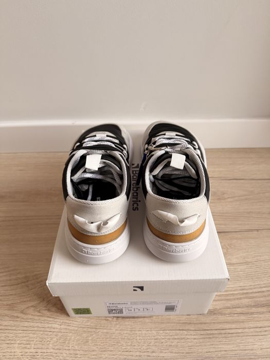 Barebarics Revive Light Grey & Black barefoot EU 38
