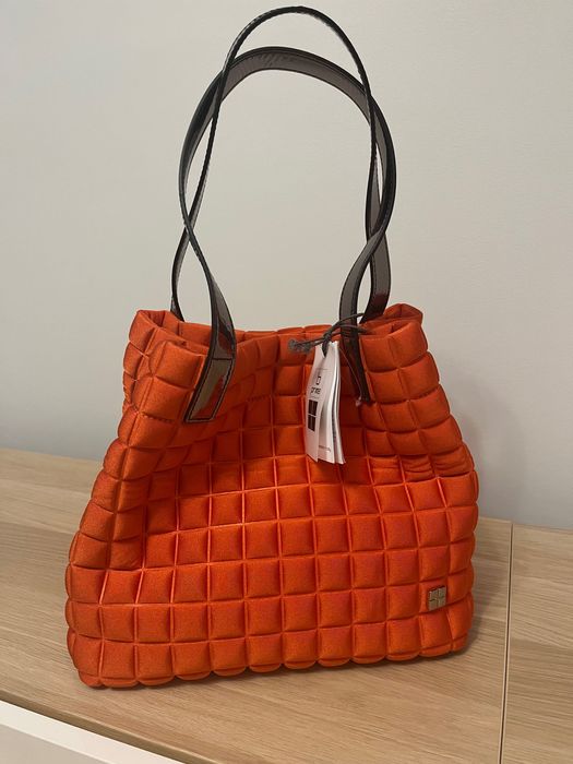 BPRIME- made in Italy - designerska torba typu shopper / na ramię