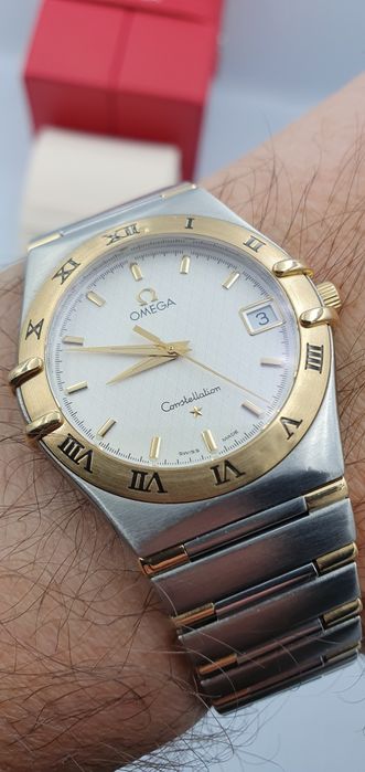 Omega Constellation Quartz - Steel + 18k Gold  - unisex 33.5 mm