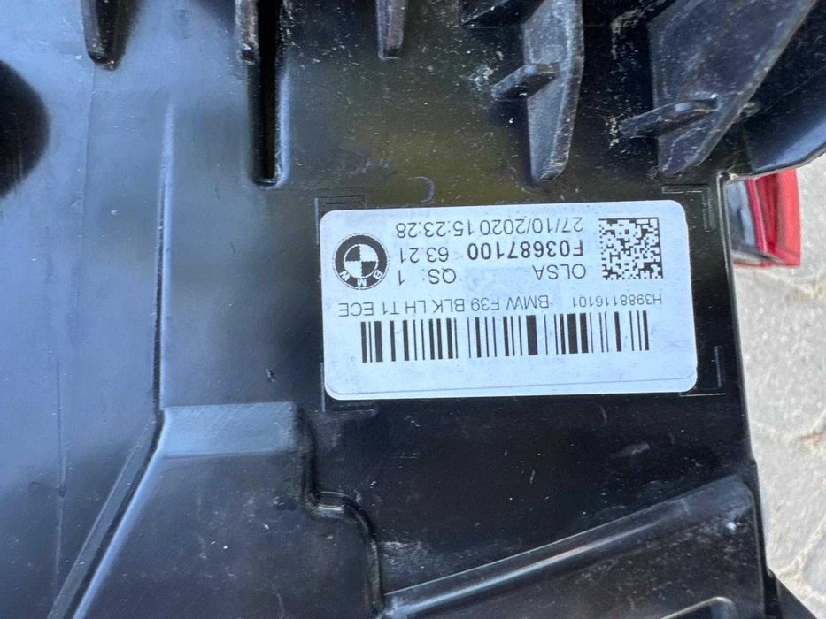 Lampa lewa prawa tył BMW X2 F39