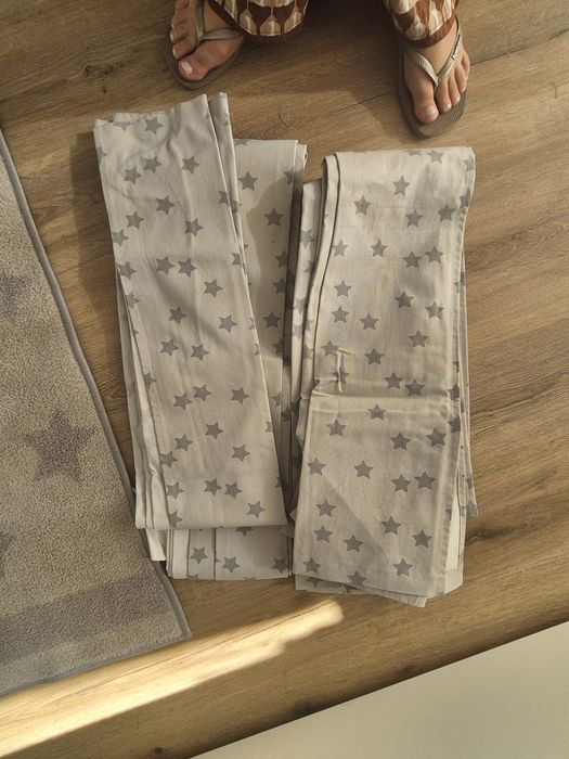 Tapete + cortinados estrela