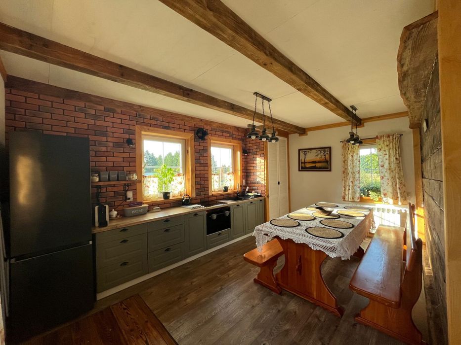 Dom na wsi, działka 3,5 ha. Roztocze.