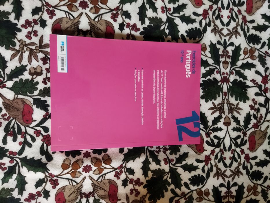 Livro de exercícios de português 12° ano