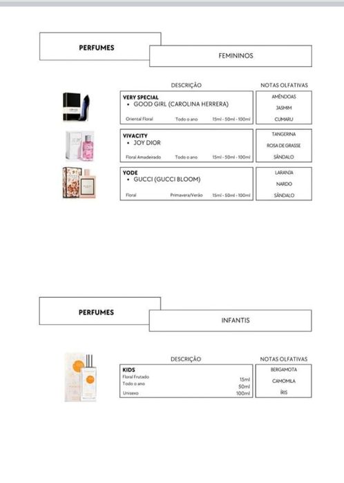 Vendo perfumes yodeyma todos os tamanhos