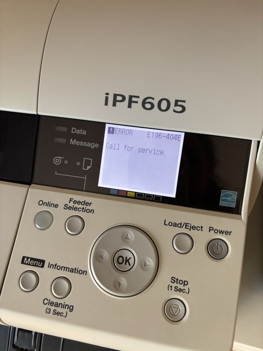 Plotter A1 - papel em rolo , avariada