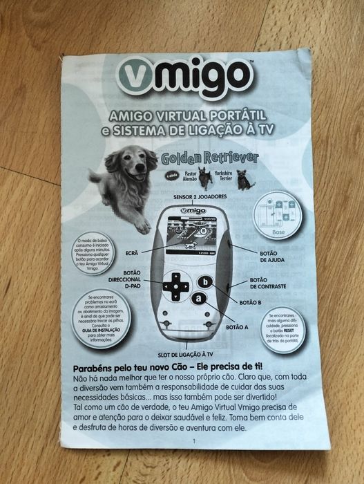 Videojogo Vmigo Golden Retriever