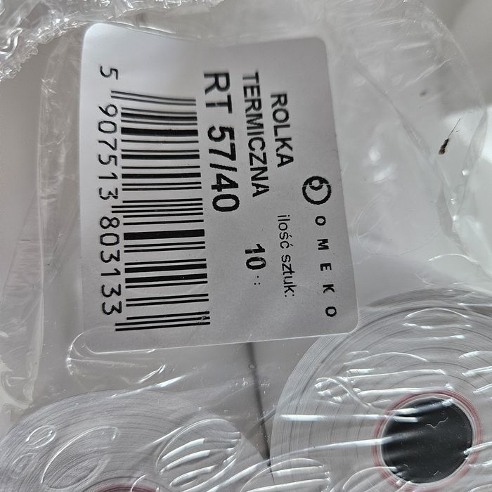Papier do kas fiskalnych 57/40 - 31 sztuk