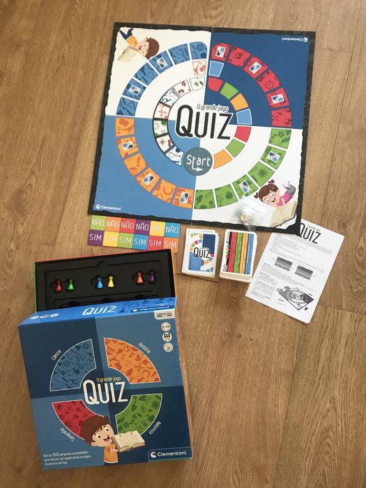 Jogo O Grande Jogo Quiz - Clementoni
