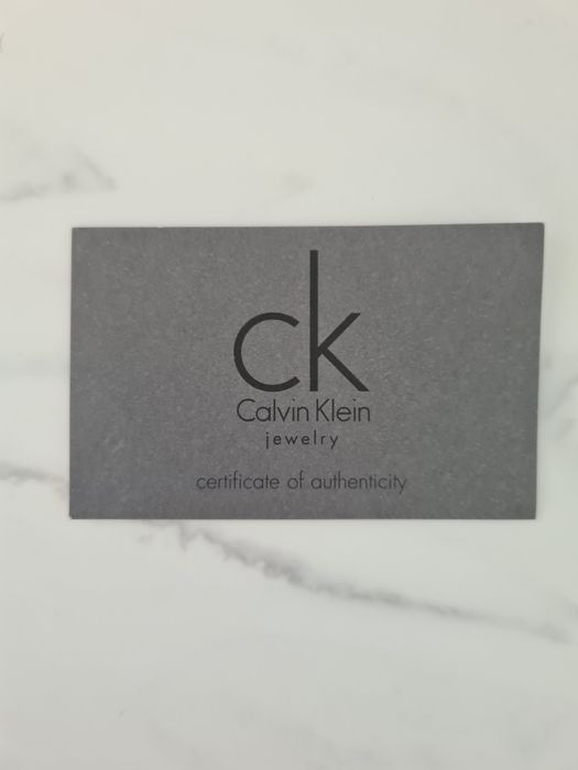 Fio novo PRATA com pendente Calvin Klein