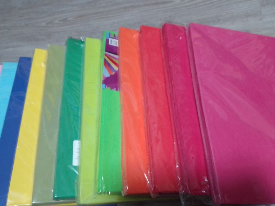 Фоамиран 2 мм. Размер а4. 23 цветов