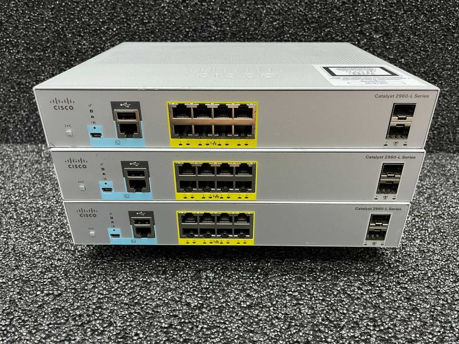 Комутатори Cisco WS-C2960L-8PS-LL - Юнісфера