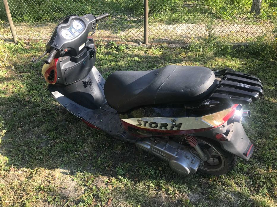 мопед скутер storm 150