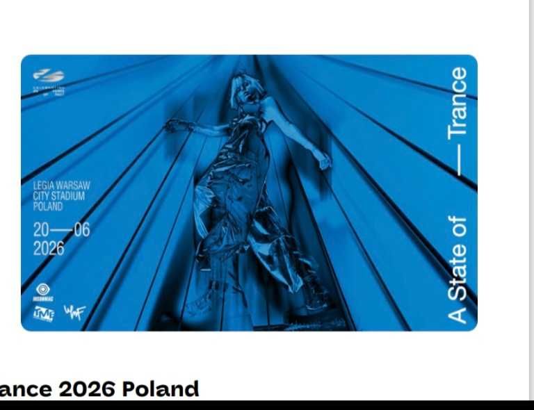 Sprzedam 2 bilety Armin van Buuren