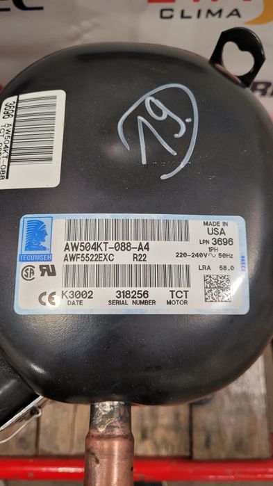 Компрессор TECUMSEH [R-22)