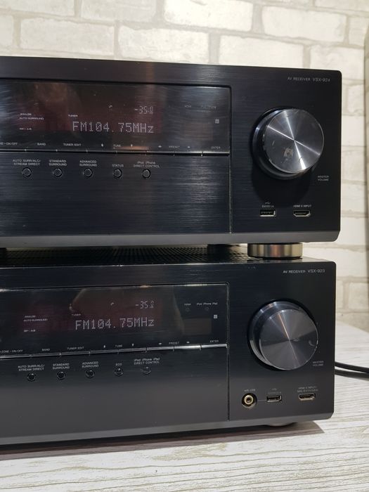 Пульт! 7.2 AV ресивер PIONEER VSX-924/923,HDMI, USB, BLUETOOTH, 4K, б/