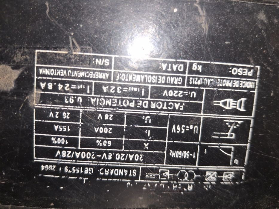 Vendo aparelho soldar inverter