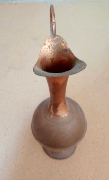 Jarro Antigo em Cobre Decorativo