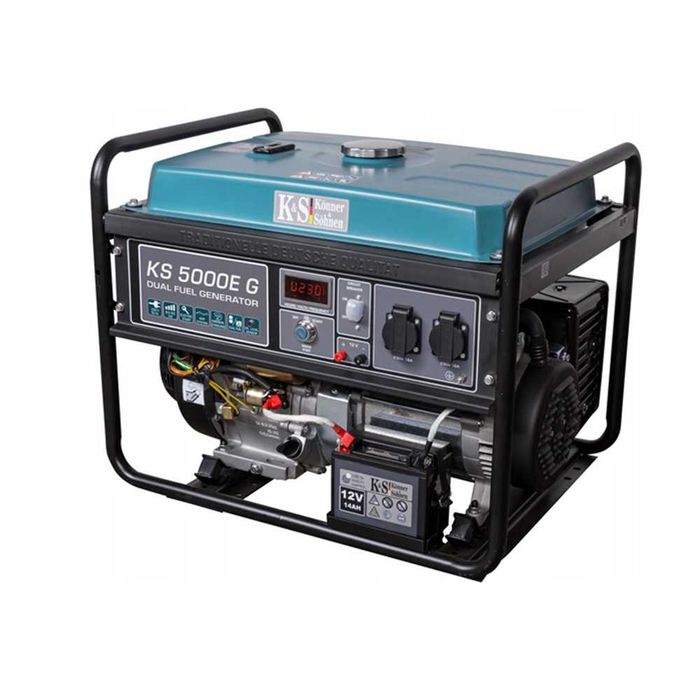 Agregat prądotwórczy KS 5000E G DUAL FUEL benzynowo-gazowy