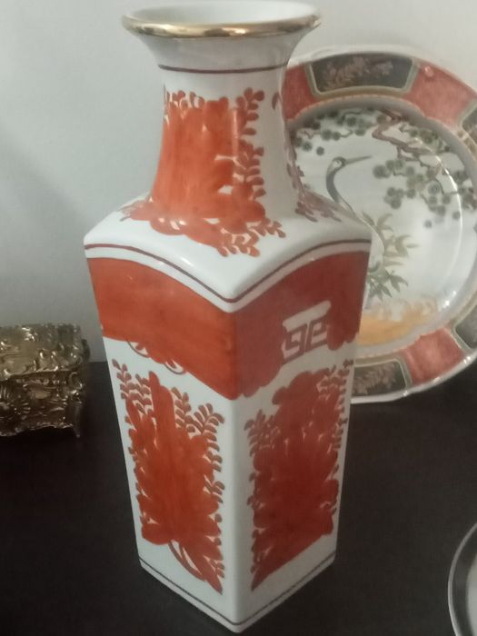 Bela jarra ou outros de porcelana de Macau