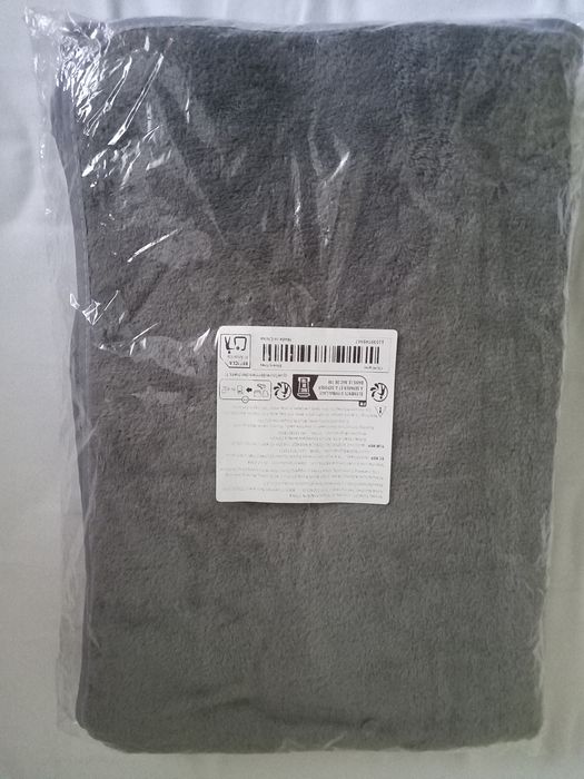 Kocyk srebrzystoszary 70 x 140