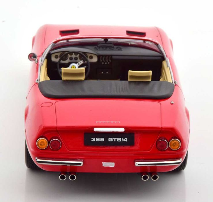 Model 1:18 KK-Scale Ferrari 365 GTB/4 Daytona Convertible Series 2 1971 red