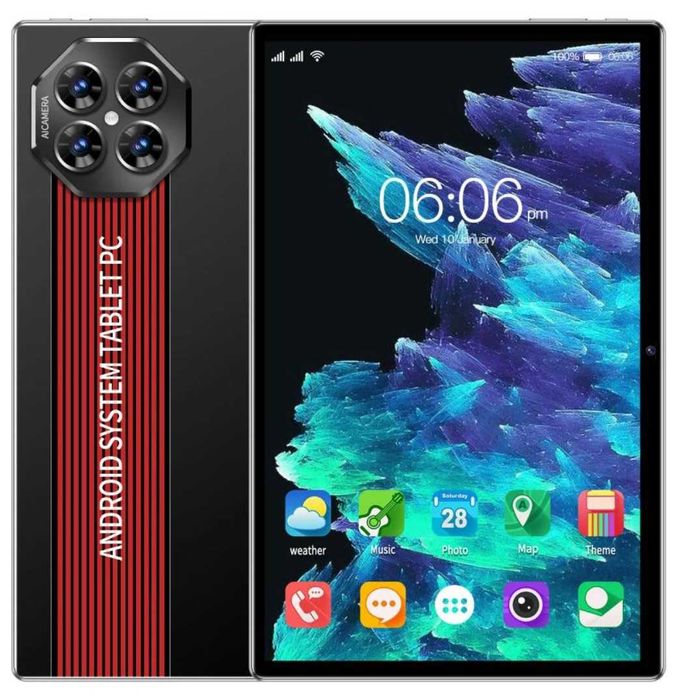 Планшет Android 12.0 8 ядерний 8 ГБ RAM 256 ГБ Дві SIM-карти 4G WiFi