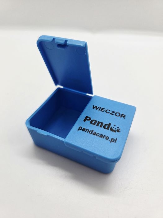 Pudełko pojemnik na leki suplementy organizer