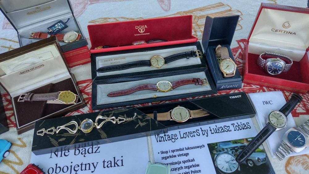 Jaeger-LeCoultre, JLC, Jaeger LeCoultre w 18K złocie z pudełkiem