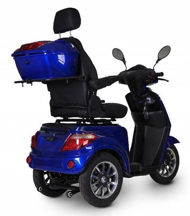Skuter inwalidzki elektryczny Trójkołowy dla seniora Medilife TRIP