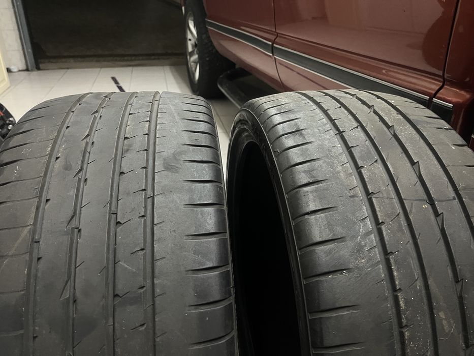 Pneus 265 35 r22 e filtro ar BMW e manete Mugen