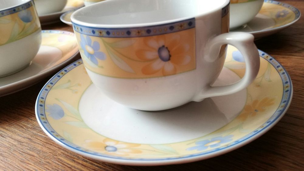 Stary komplet kawowy 12szt - stan bdb