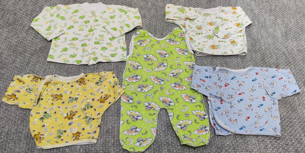 Распашонки для новорожденных 0-4 месяца