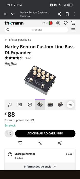 Baixo 4 cordas + pedal