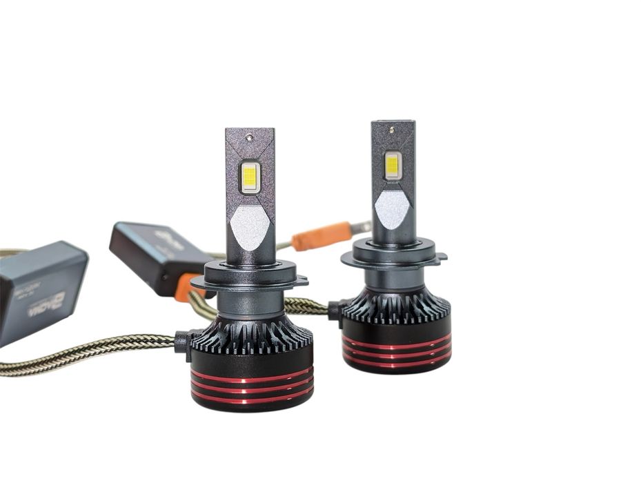 Світлодіодні лед лампи з Canbus обманкою 24V-12V яскраві ГАРАНТІЯ LED H1 H4 H7 H8 H9 H11 H16 H18 H19 HB3 HB4 ближнє дальнє світло ДХО та в туманки