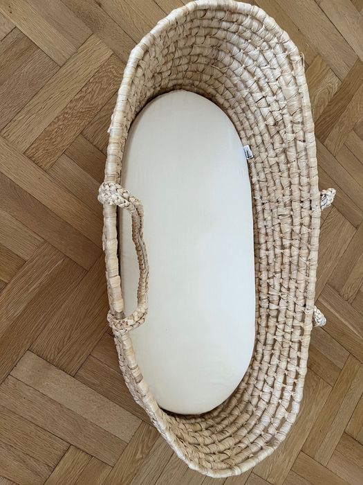 Kosz Mojżesza Childhome + materac + prześcieradełko+ podkład