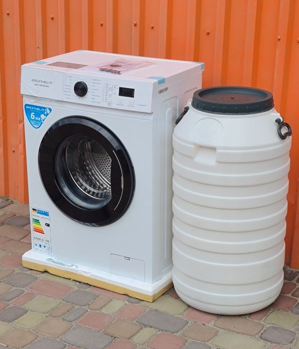 Стиральная машина Grunhelm 6kg с баком для воды.Новая .Гарантия
