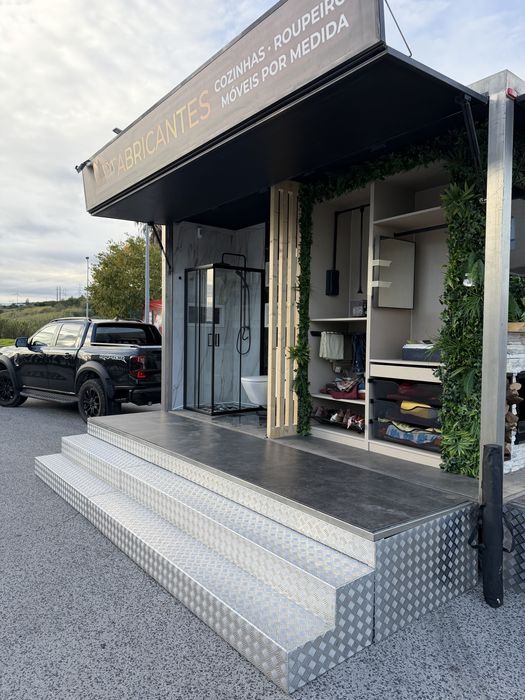 Roloute/Atrelado de Exposição em Inox – Legalizado e Pronto a Circular