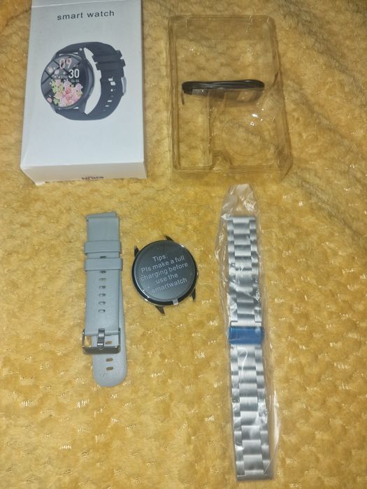 Relógio smartwach cinzento